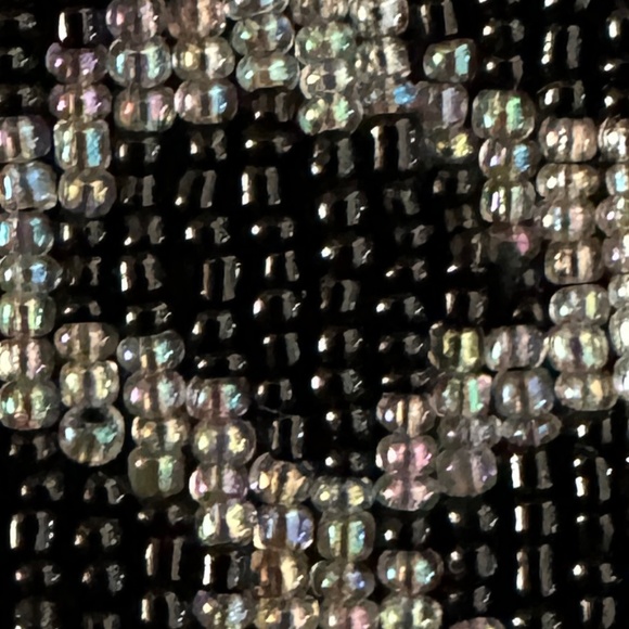 Deux Lux Beaded Shoulder Bag Hobo Bag - Picture 4 of 12